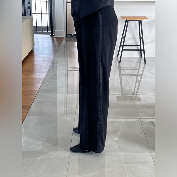 Black Tuxedo pants for women - Picture 9 of 9